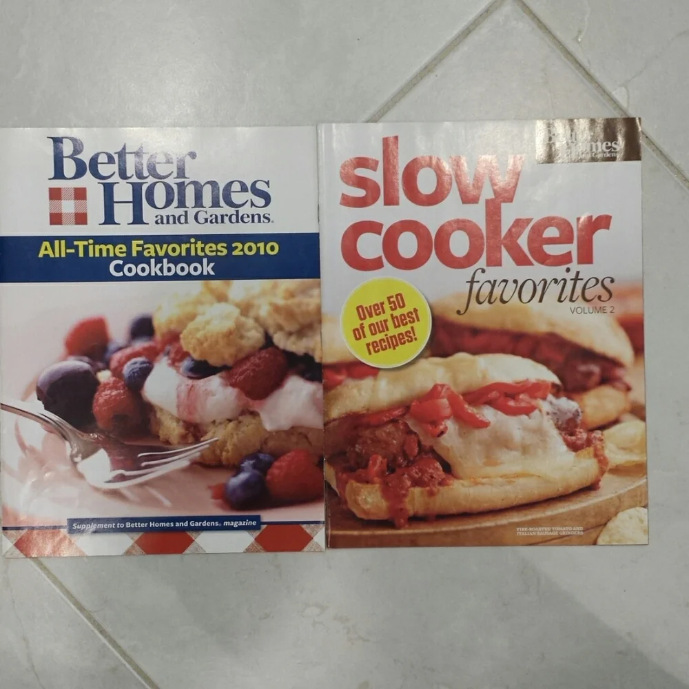 6 Better Homes Recipe Magazines